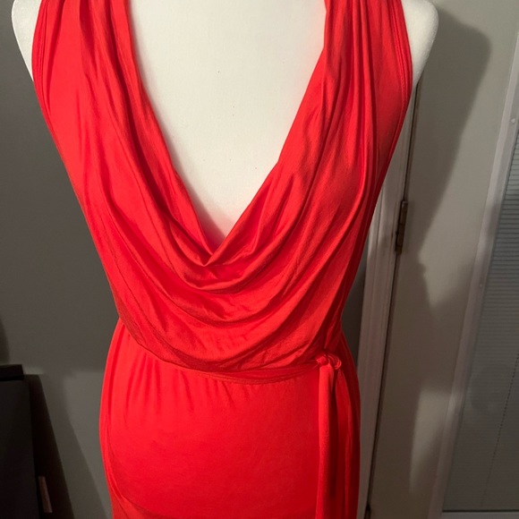 VENUS DARK ORANGE DRESS SIZE MEDIUM - Picture 4 of 10